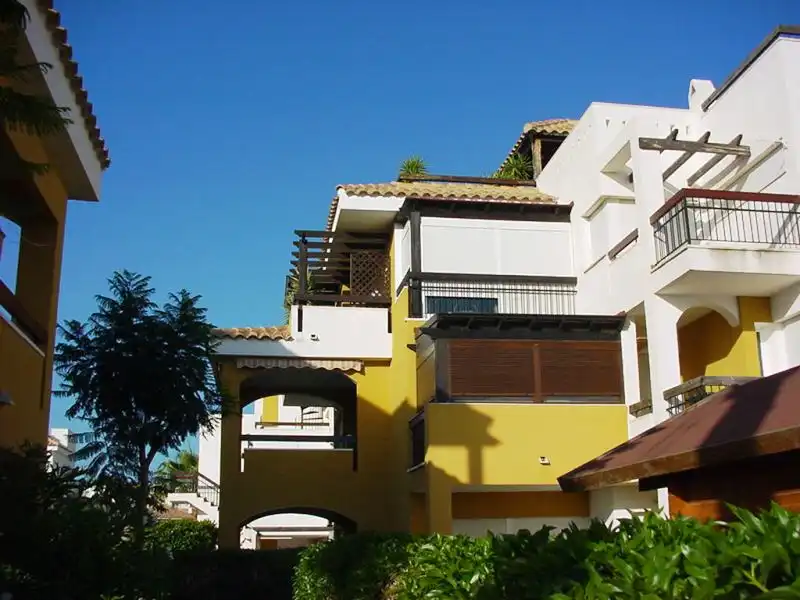 Außenansicht von Wohnungen zum Verkauf in Vera mit Klimaanlage, Heizung und Terrasse