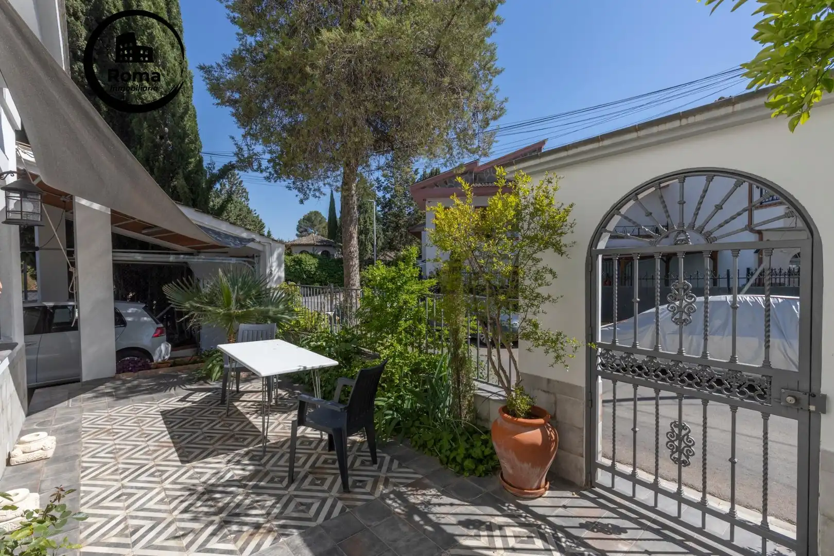 Terraza de Casa o chalet en venta en Albolote con Aire acondicionado, Calefacción y Jardín privado