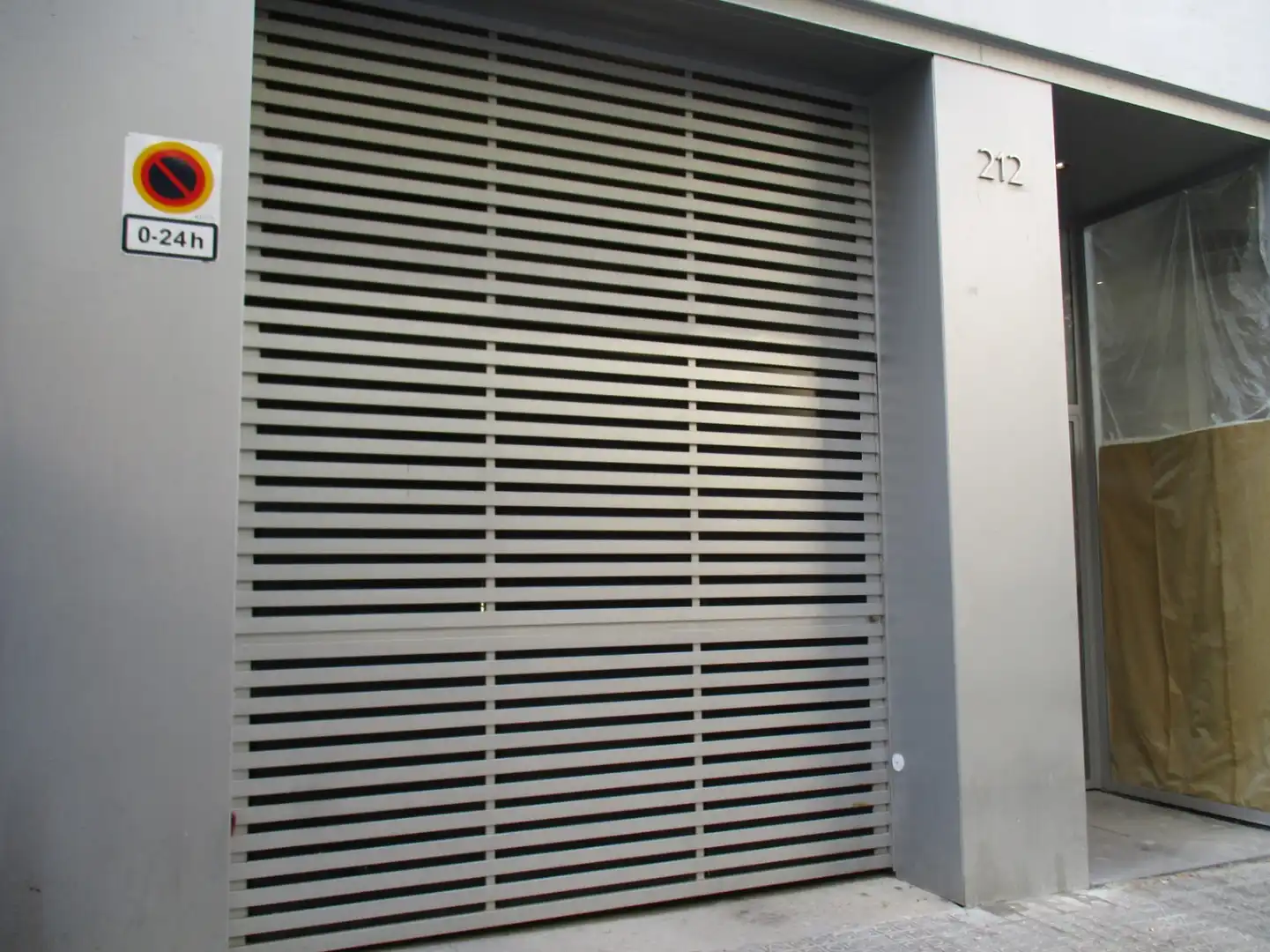 Vista exterior de Garaje de alquiler en Barcelona
