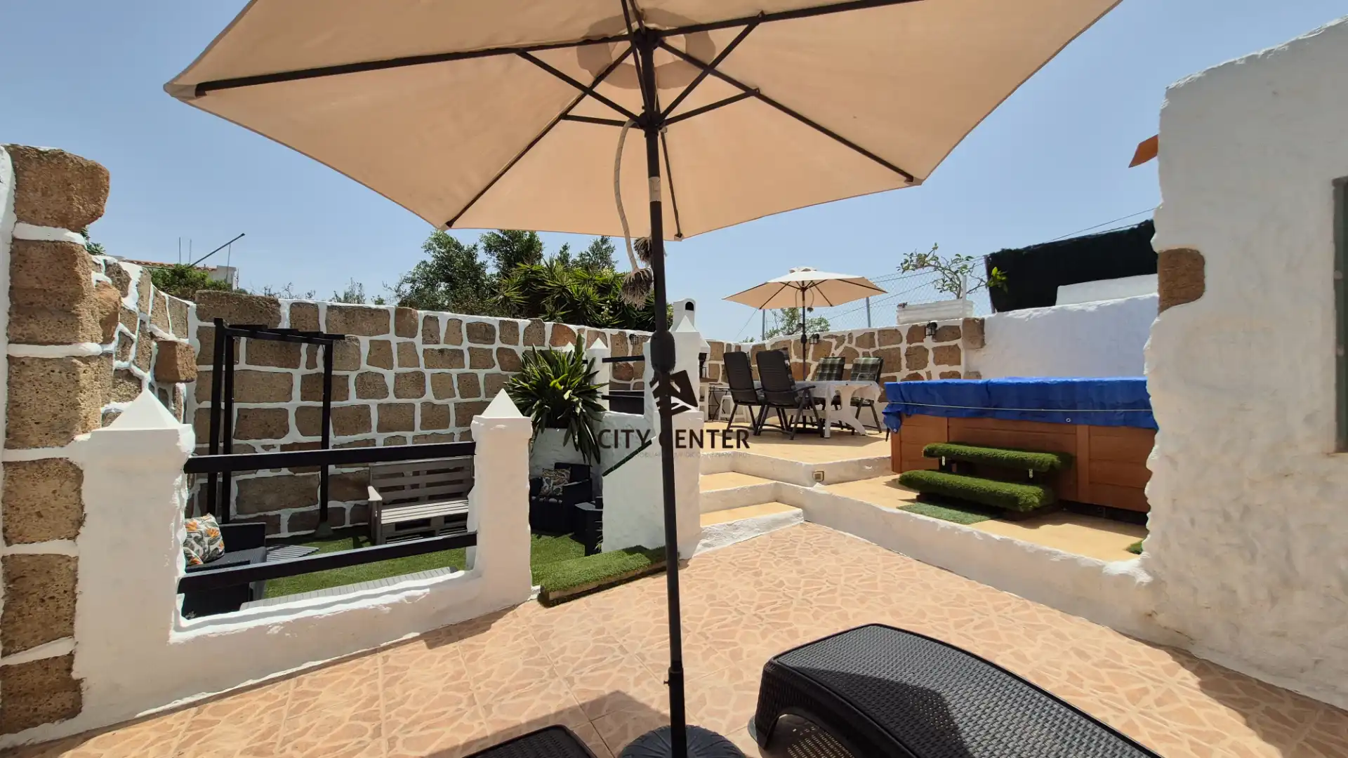 Terrace of Houses for sale in San Miguel de Abona  with Private garden, Terrace and Jacuzzi