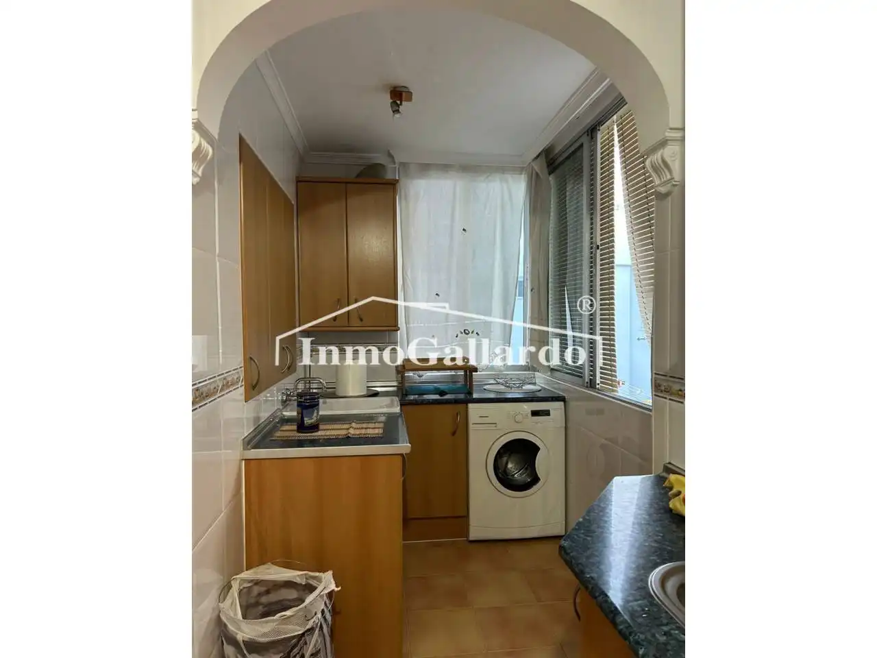 Cocina de Piso en venta en Rincón de la Victoria con Terraza y Piscina comunitaria