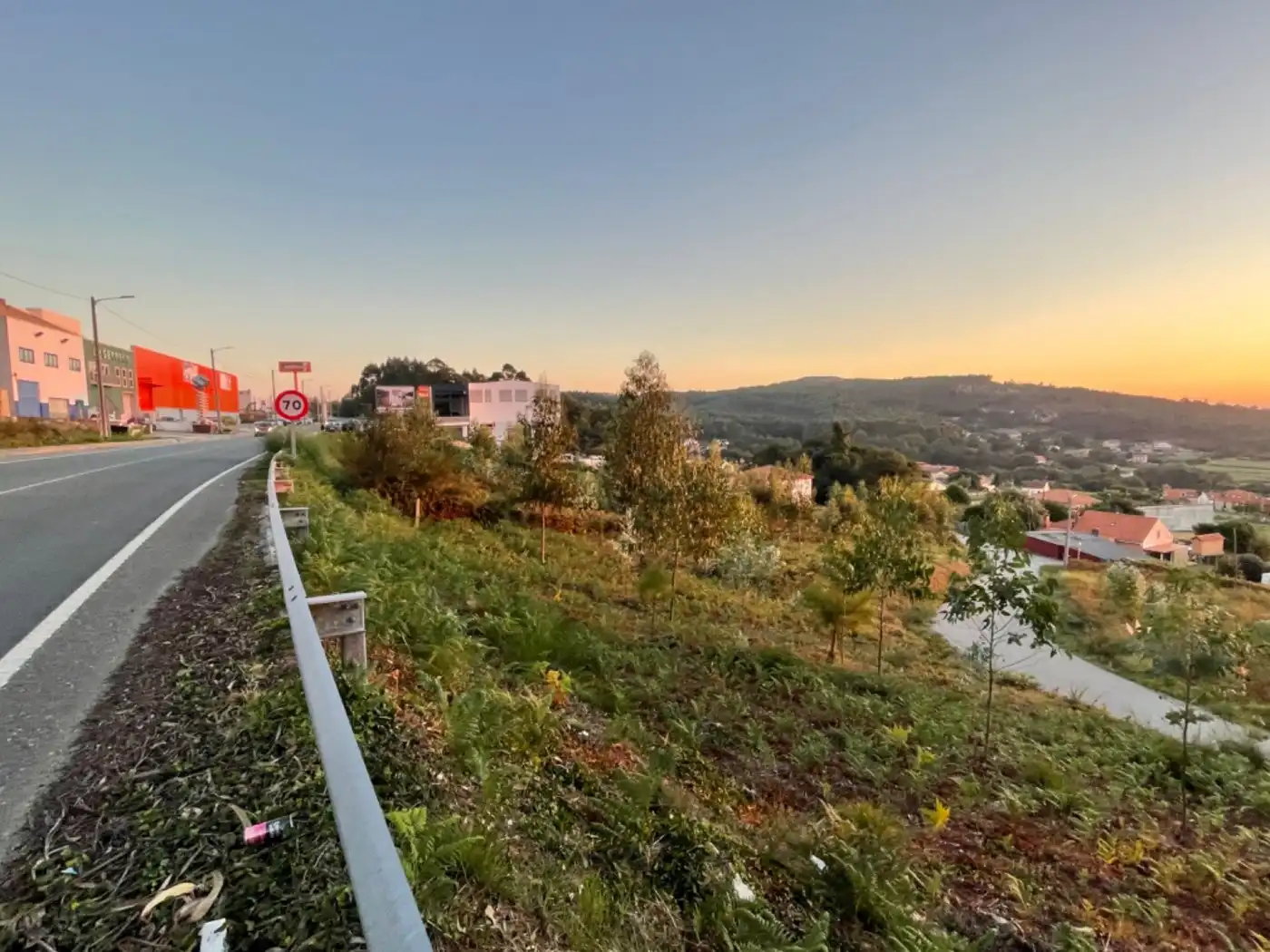 Vista exterior de Terreno industrial en venta en Ribeira