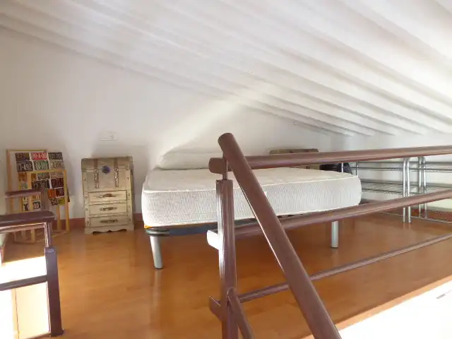 Schlafzimmer von Wohnungen zur Miete in Málaga mit Klimaanlage, Möbliert und Waschmaschine