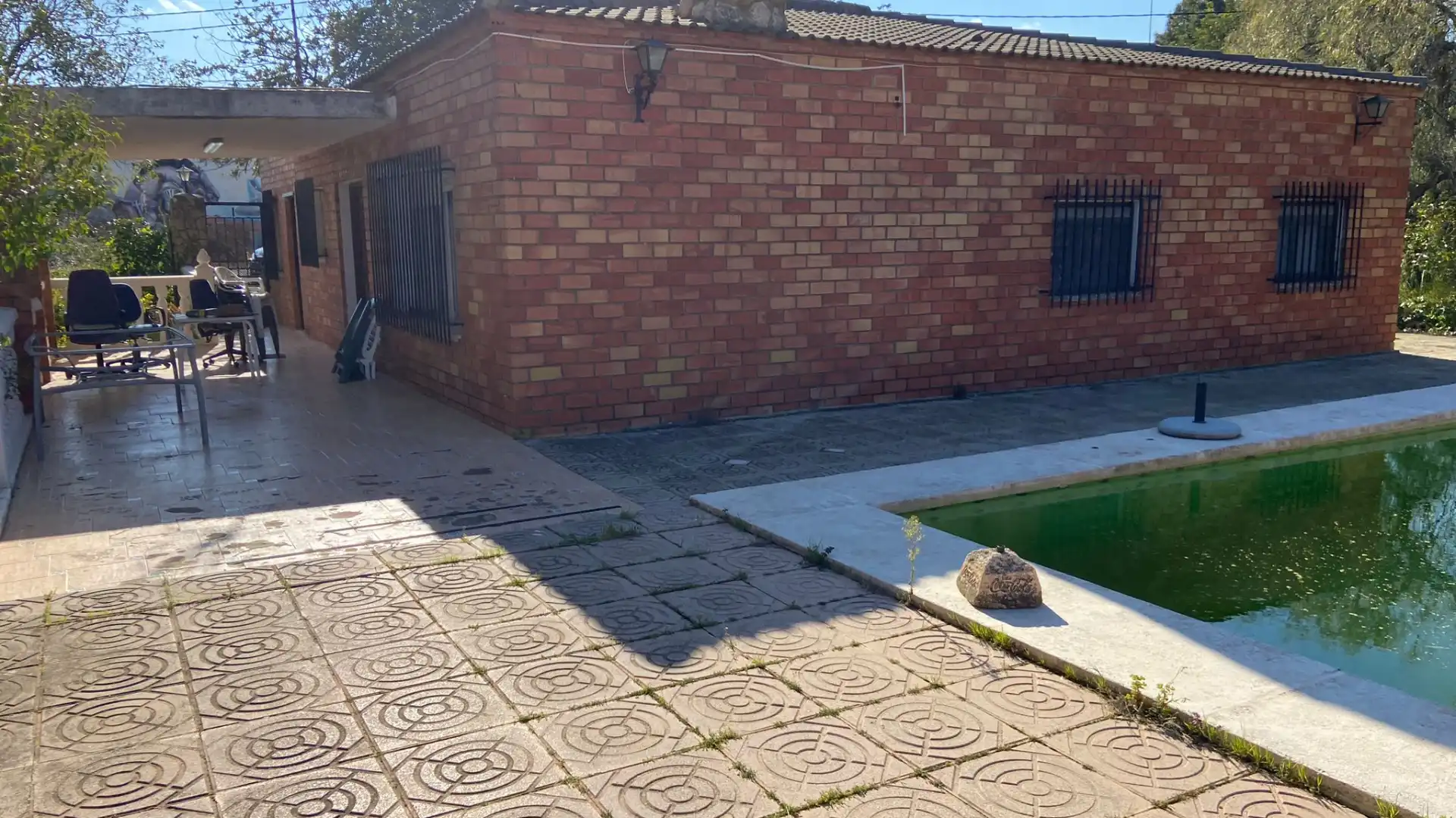 Garden of Houses for sale in Alborache  with Private garden, Terrace and Swimming Pool