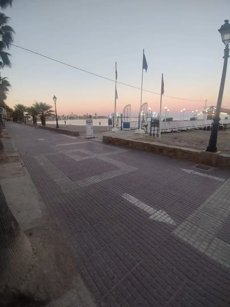 Parking of Flat for sale in Los Alcázares  with Private garden, Furnished and Oven