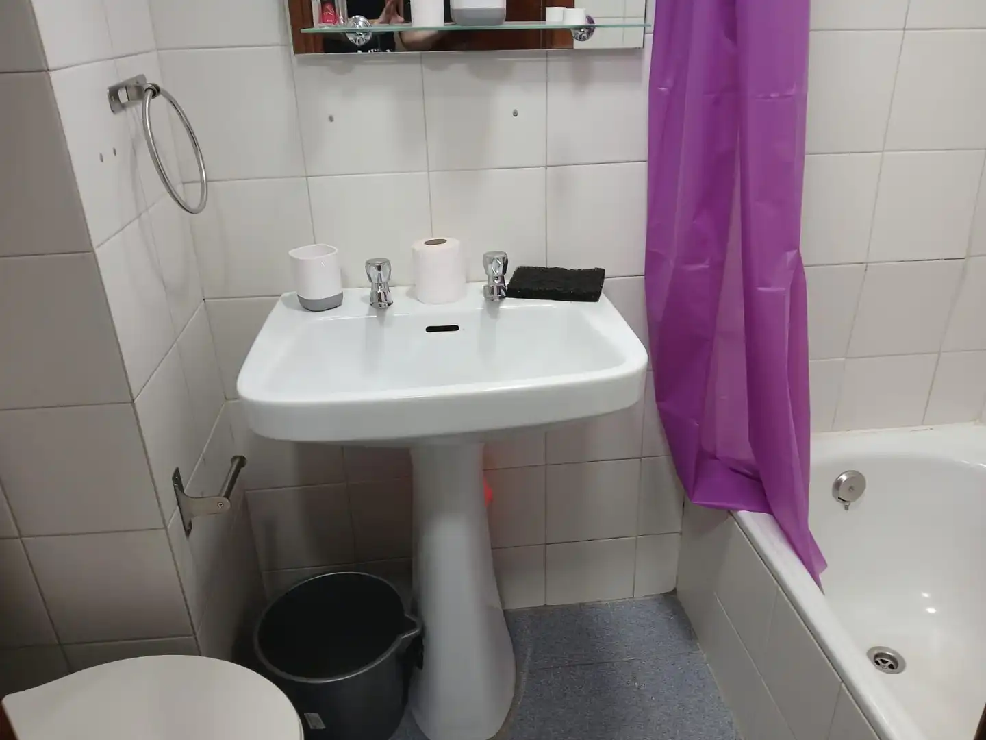 Bany de Pis de lloguer en Cáceres amb Calefacció i Moblat