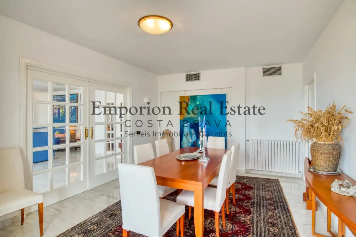 Dining room of Flat for rent in Palamós  with Air Conditioner, Terrace and Furnished