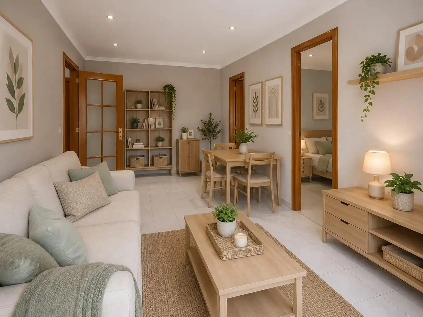 Living room of Attic for sale in Canet de Mar  with Heating and Balcony