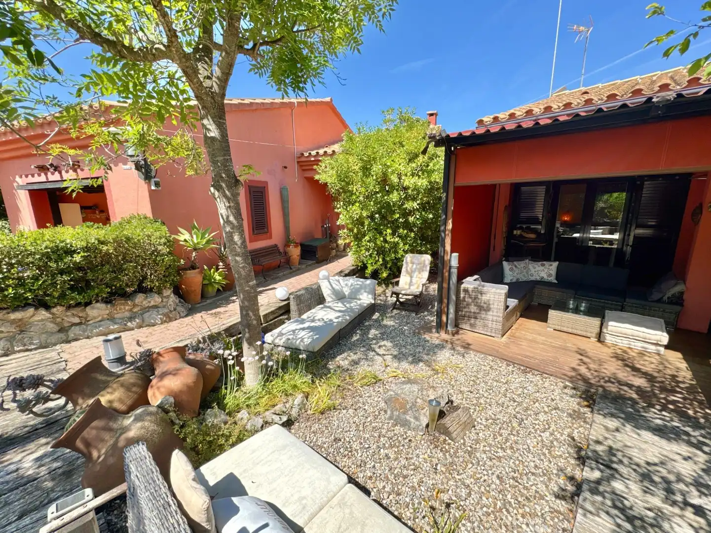 Jardí de Casa o xalet en venda en Olivella amb Calefacció, Jardí privat i Terrassa