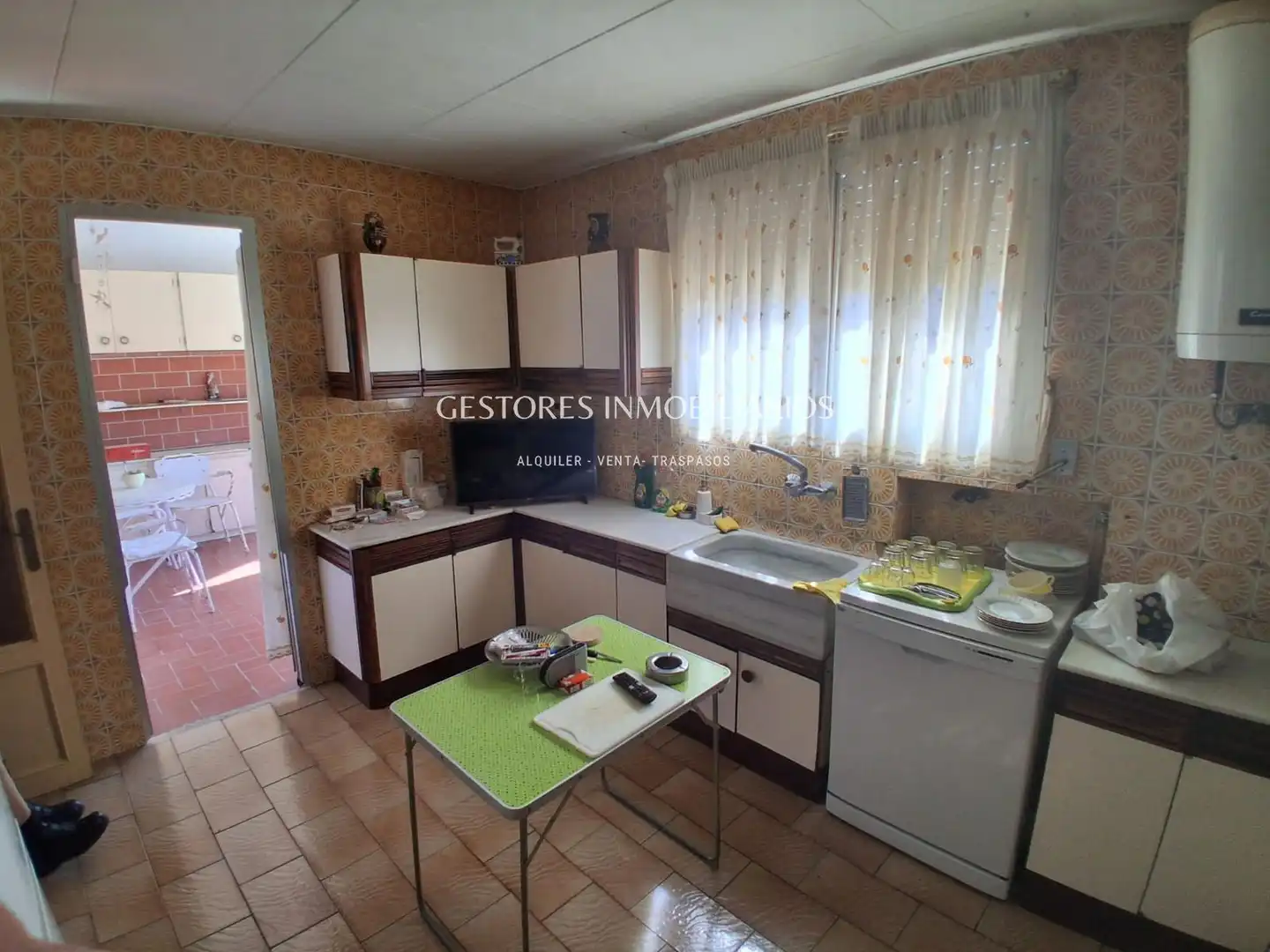 Kitchen of Flat for sale in Alcoy / Alcoi  with Air Conditioner and Terrace