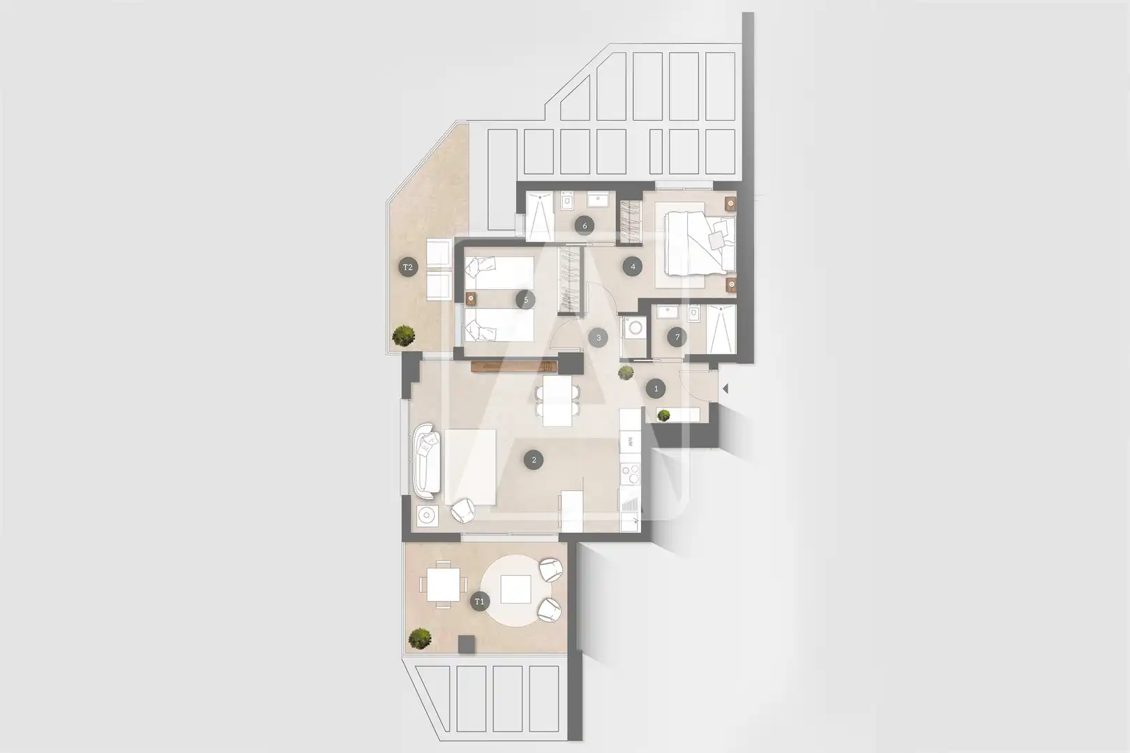 Appartement compact avec piscine à vendre à Marisol Park - Ortembach - Los Almendros, imagen 10