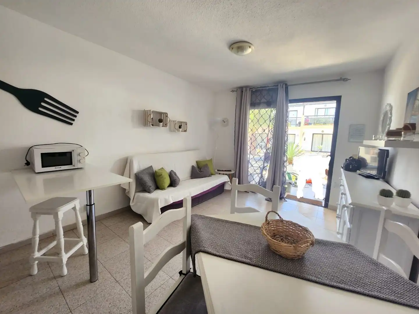 Schlafzimmer von Wohnung zum Verkauf in Antigua mit Terrasse, Möbliert und Gemeinschaftspool