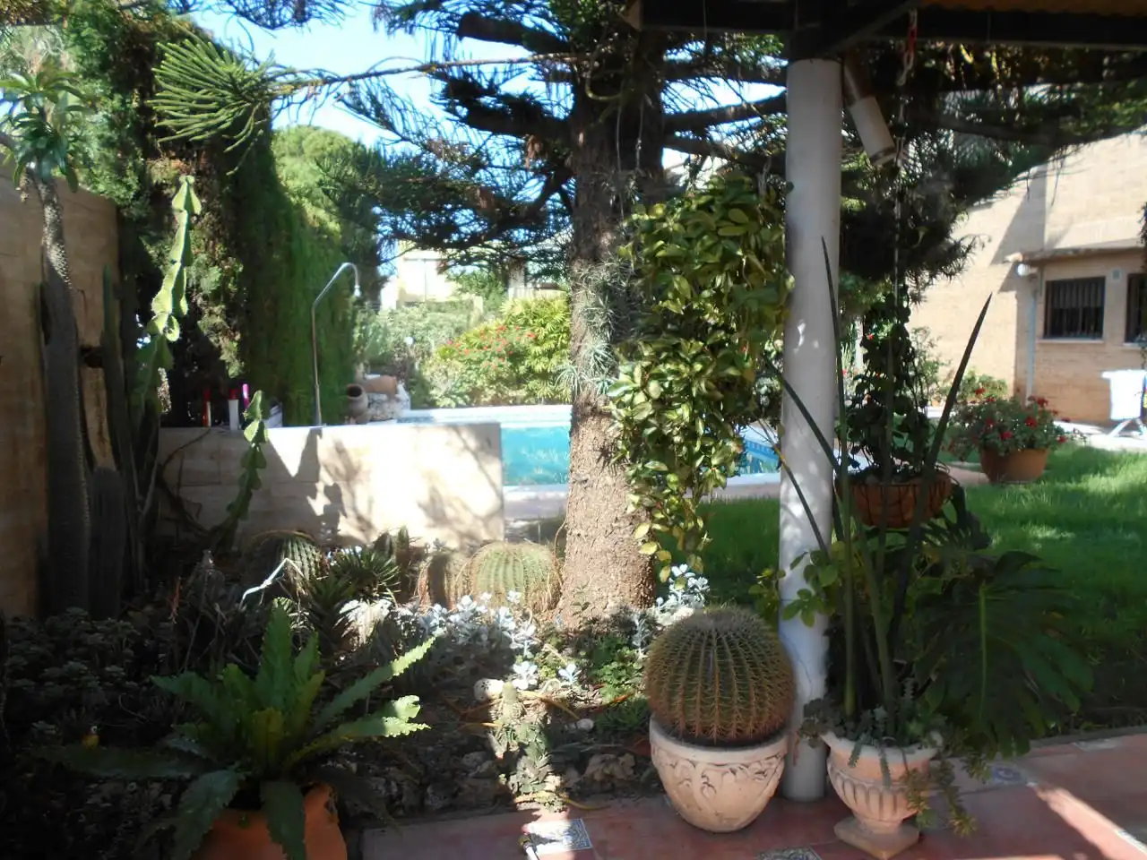 Garden of Houses for sale in Burriana / Borriana  with Air Conditioner, Private garden and Terrace