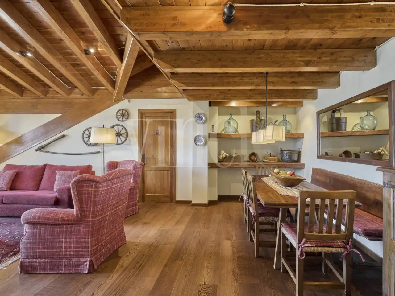 Dining room of Duplexes for sale in Puigcerdà  with Heating, Parquet flooring and Terrace