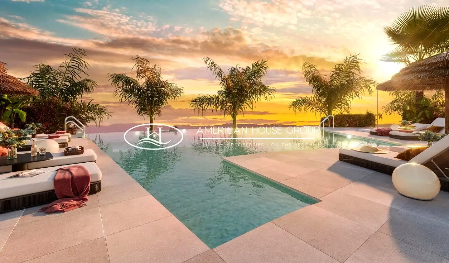 Swimming pool of Houses for sale in Mijas  with Air Conditioner, Private garden and Terrace