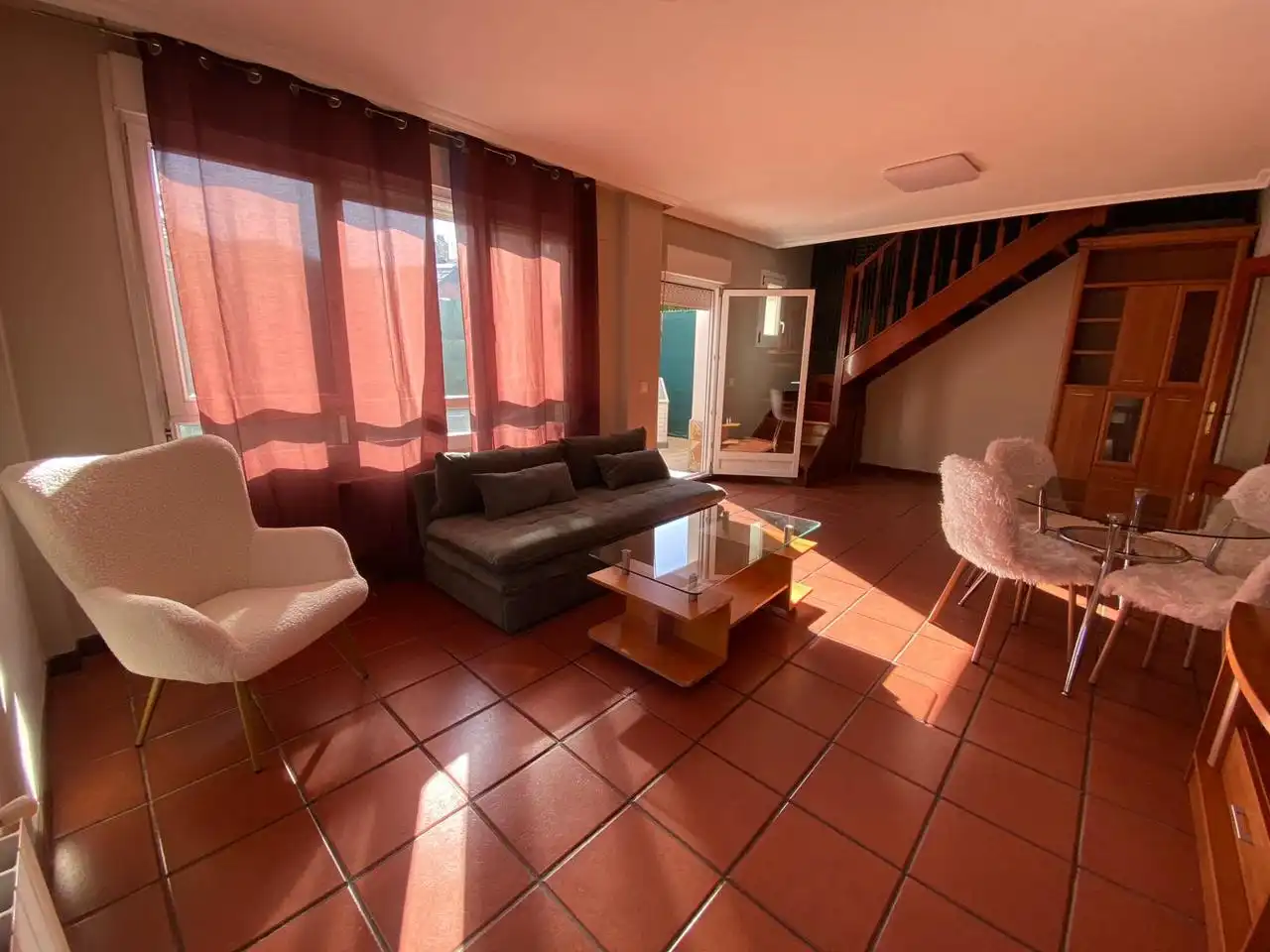 Sala de estar de Casa o chalet de alquiler en Castro-Urdiales con Calefacción y Jardín privado