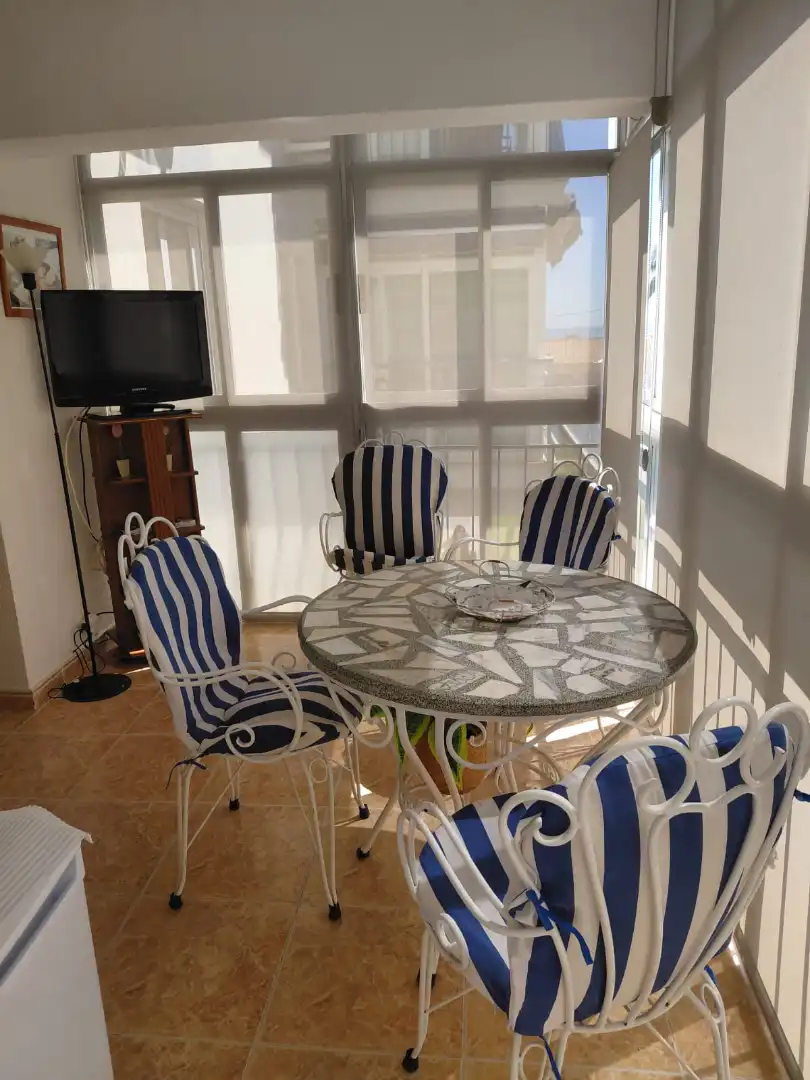 Terrassa de Apartament de lloguer en Benicasim / Benicàssim amb Terrassa, Moblat i Es permeten mascotes
