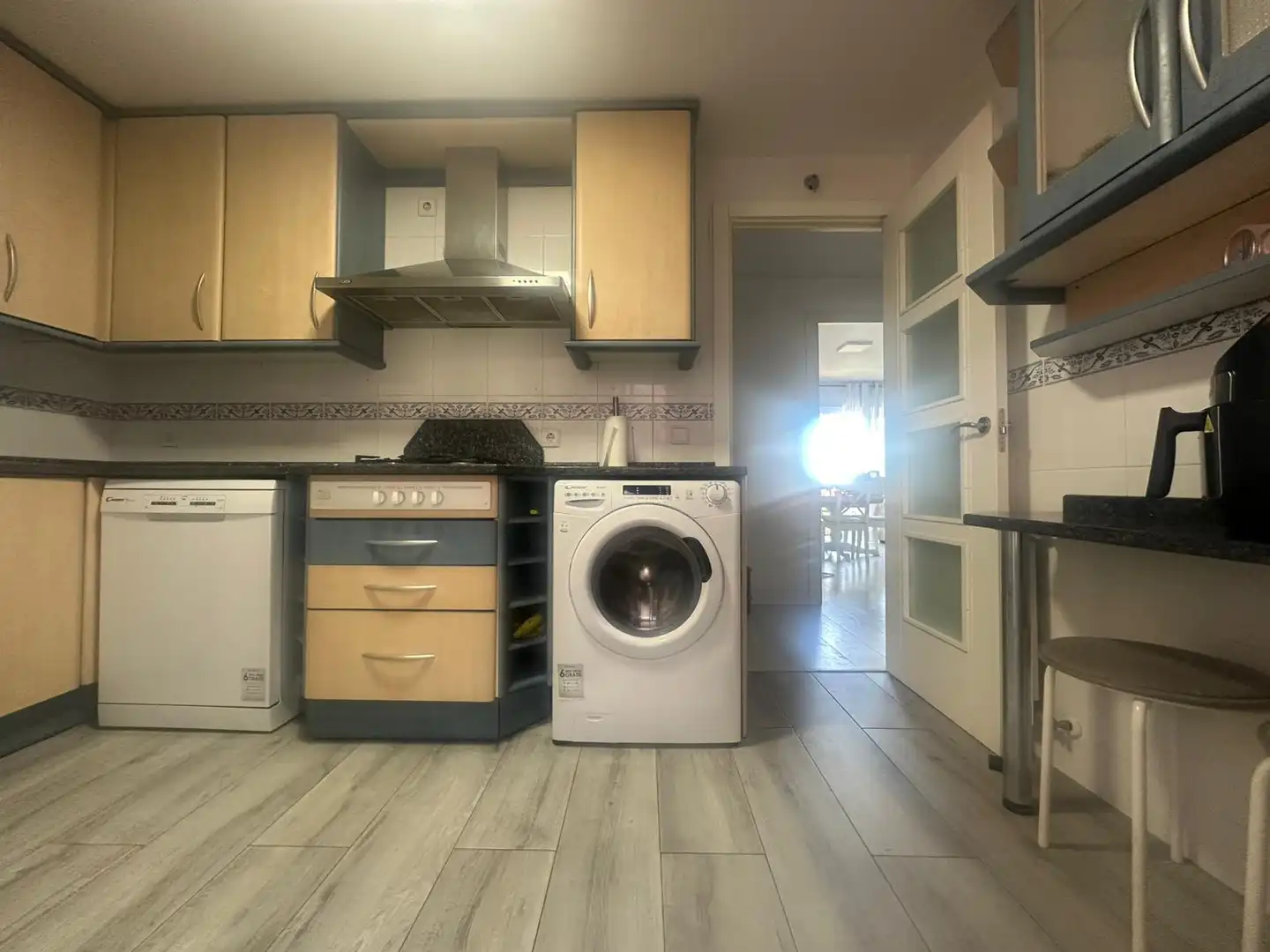 Kitchen of Flat for rent in Móstoles  with Heating, Terrace and Oven