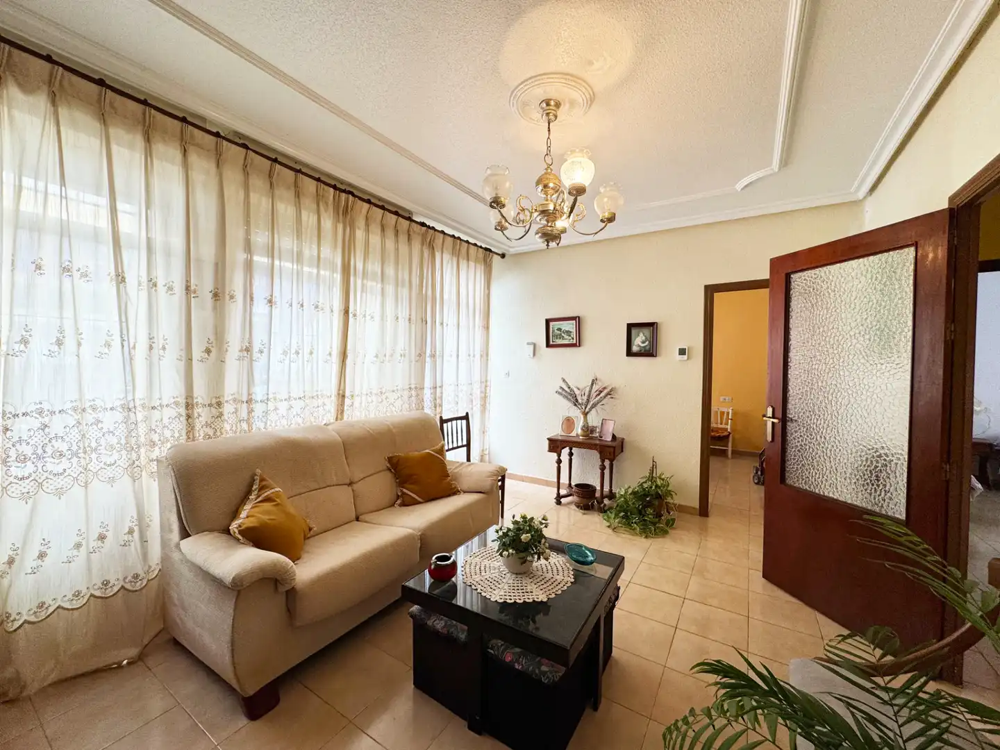 Sala de estar de Casa adosada en venta en San Pedro del Pinatar con Aire acondicionado, Amueblado y Horno