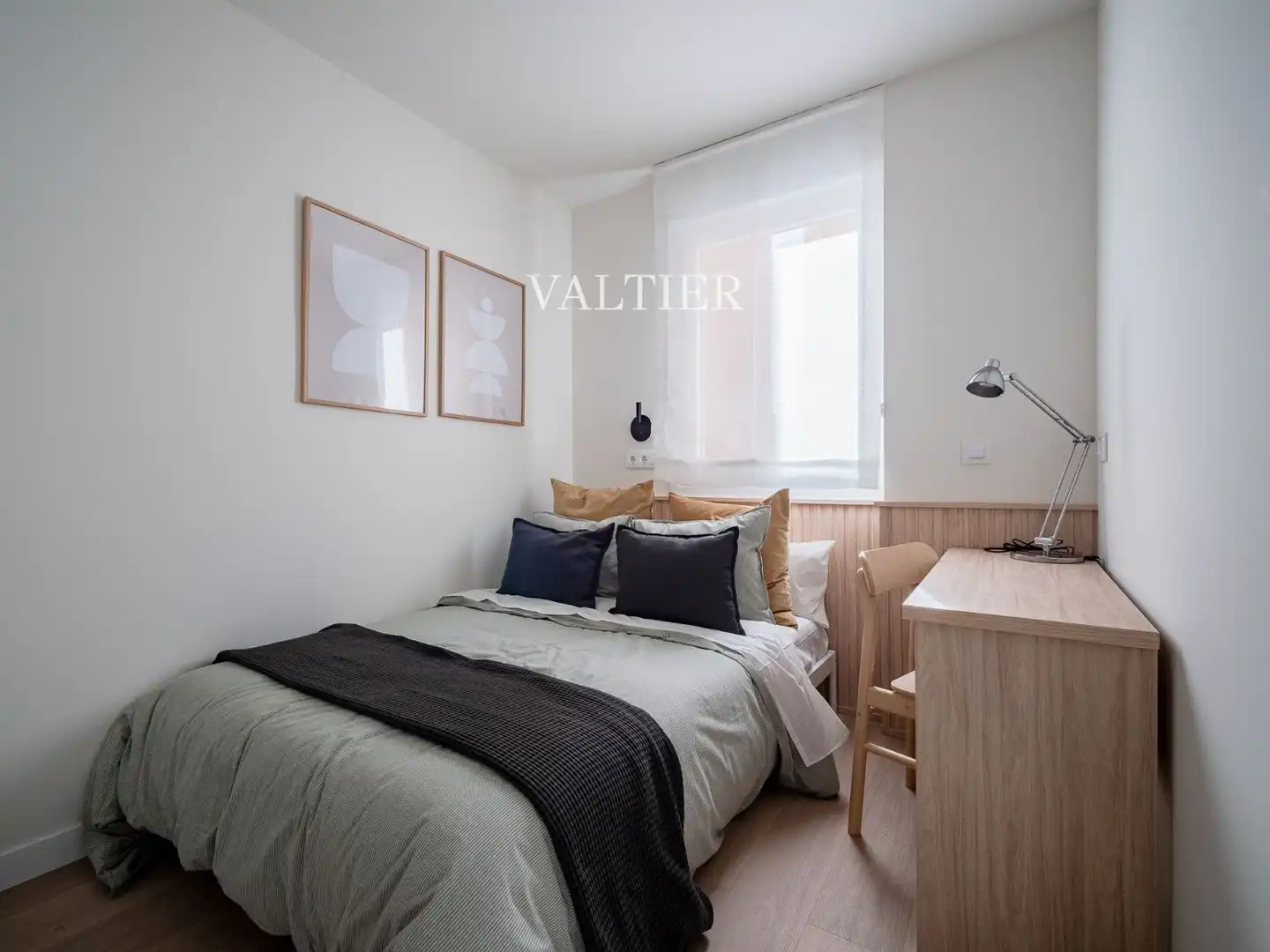 Bedroom of Flat for rent in Madrid  with Terrace and Furnished