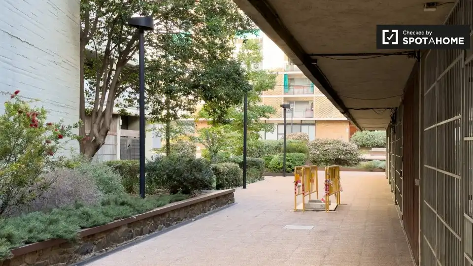 Terrassa de Pis de lloguer en Barcelona amb Aire condicionat, Calefacció i Moblat