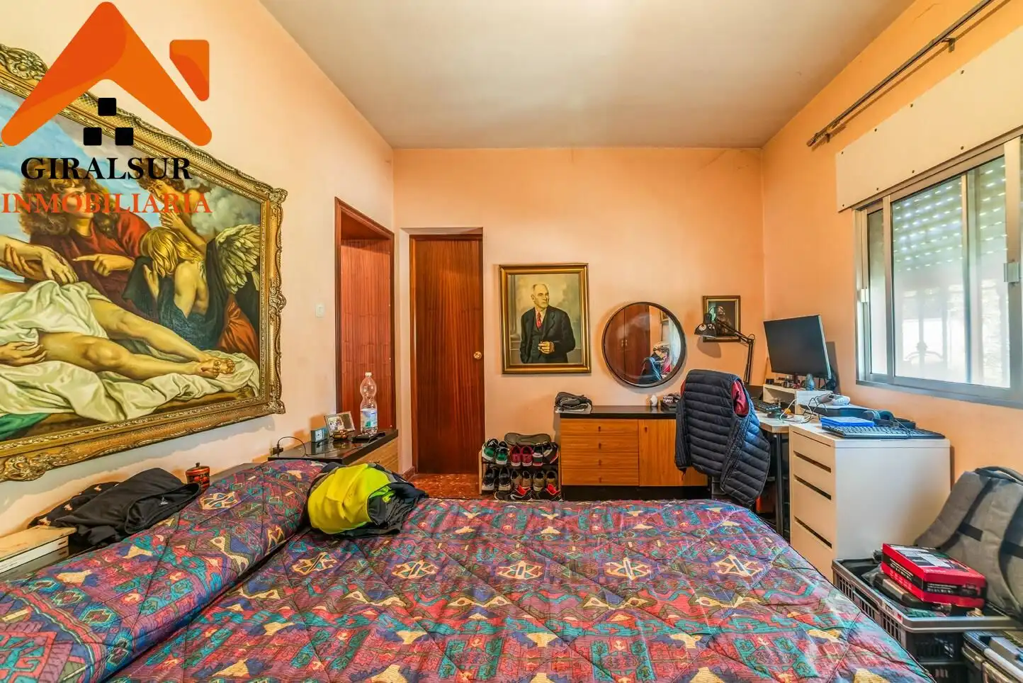 Dormitori de Casa o xalet en venda en Alcalá de Guadaira amb Aire condicionat, Jardí privat i Terrassa