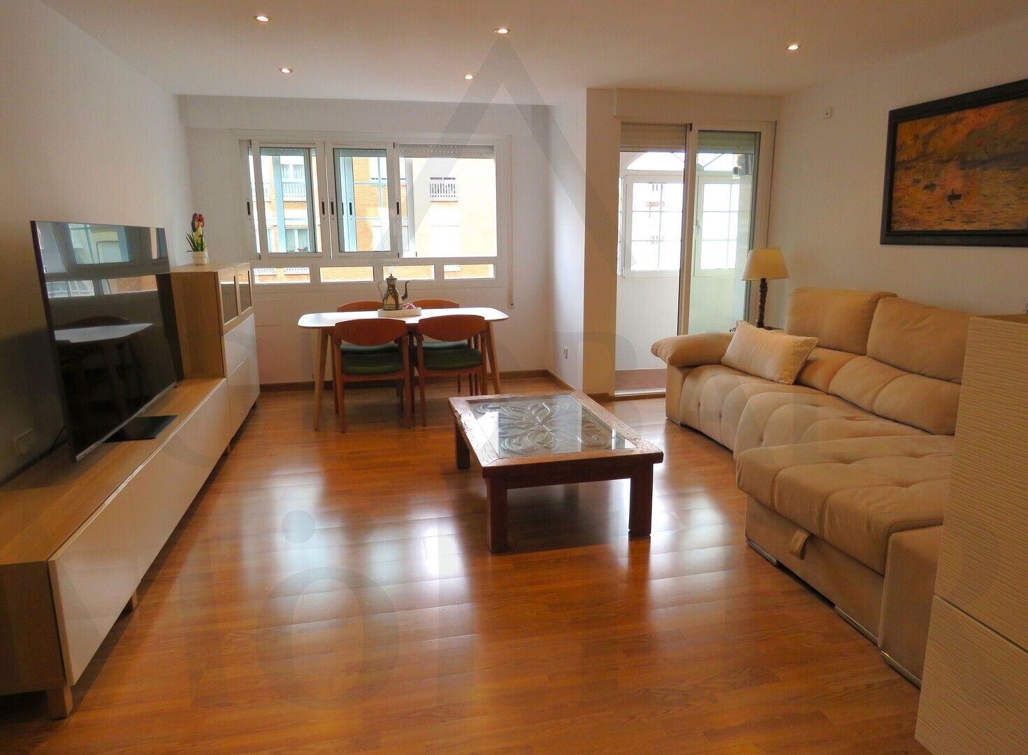 Sala d'estar de Pis en venda en Cartagena amb Aire condicionat, Calefacció i Moblat