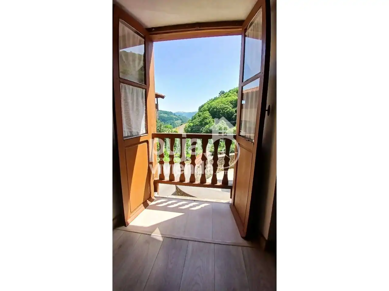 Terraza de Casa o chalet en venta en Tineo con Jardín privado, Terraza y Amueblado