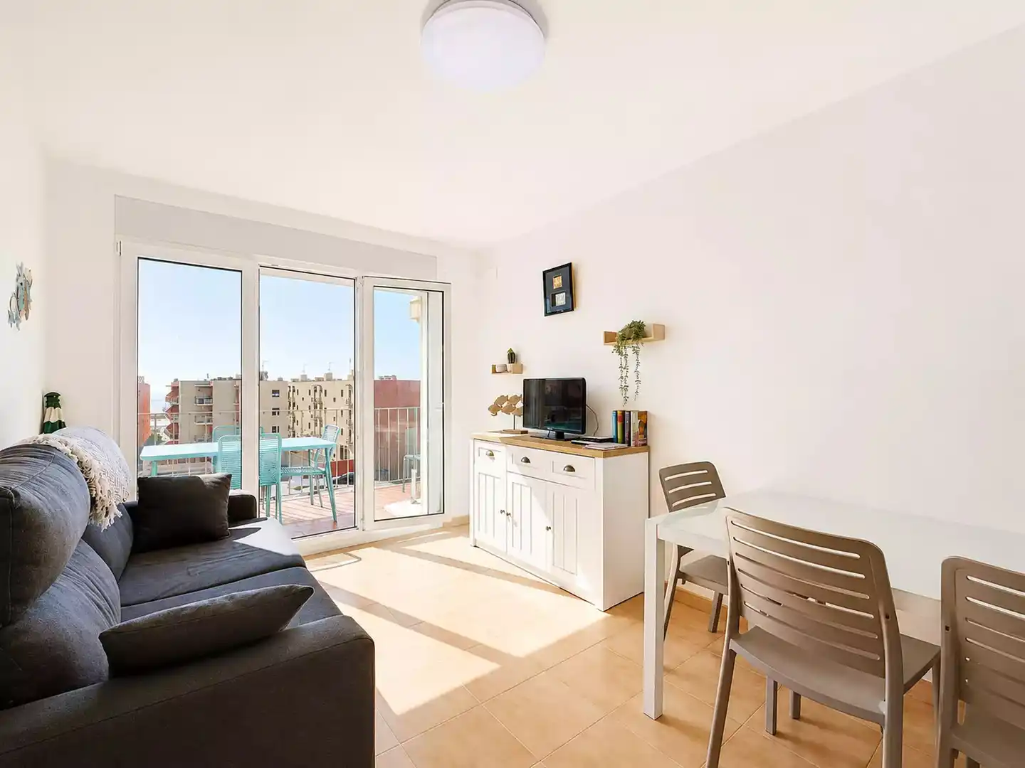 Terraza de Apartamento en venta en Empuriabrava con Aire acondicionado, Terraza y Piscina