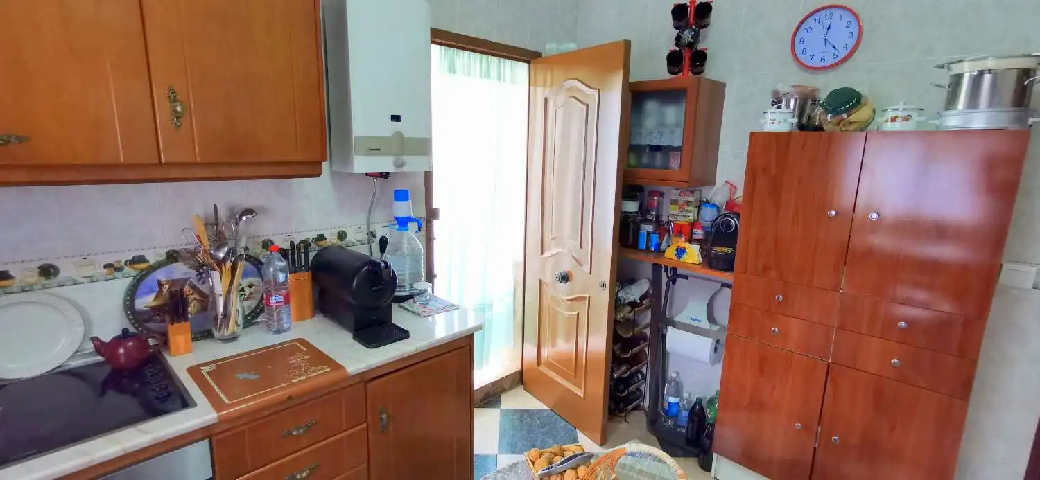 Cuina de Casa o xalet en venda en Canillas de Aceituno amb Jardí privat, Terrassa i Traster