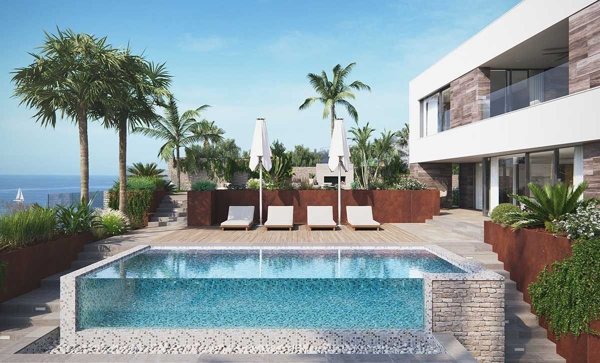 Piscina de Casa o xalet en venda en Cartagena amb Aire condicionat, Calefacció i Jardí privat