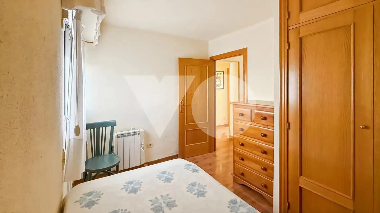 Schlafzimmer von Wohnung zum Verkauf in Madrid mit Heizung und Möbliert