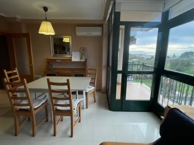 Dining room of Flat for sale in Sanxenxo  with Air Conditioner, Heating and Private garden