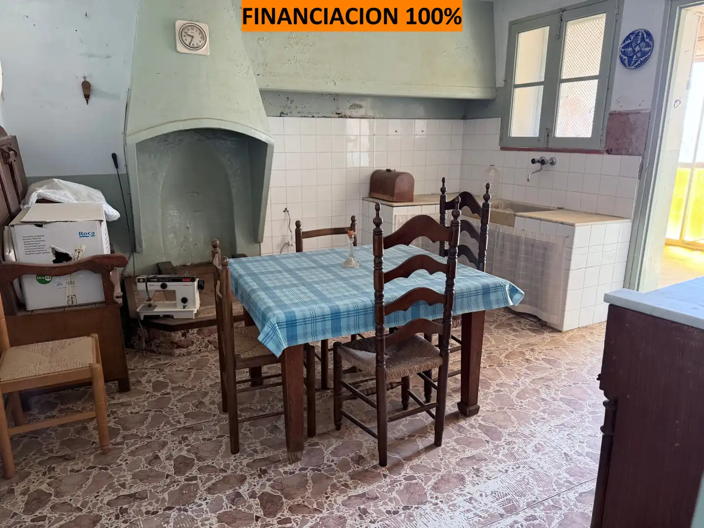 Cocina de Casa o chalet en venta en Ejea de los Caballeros con Terraza, Trastero y Balcón