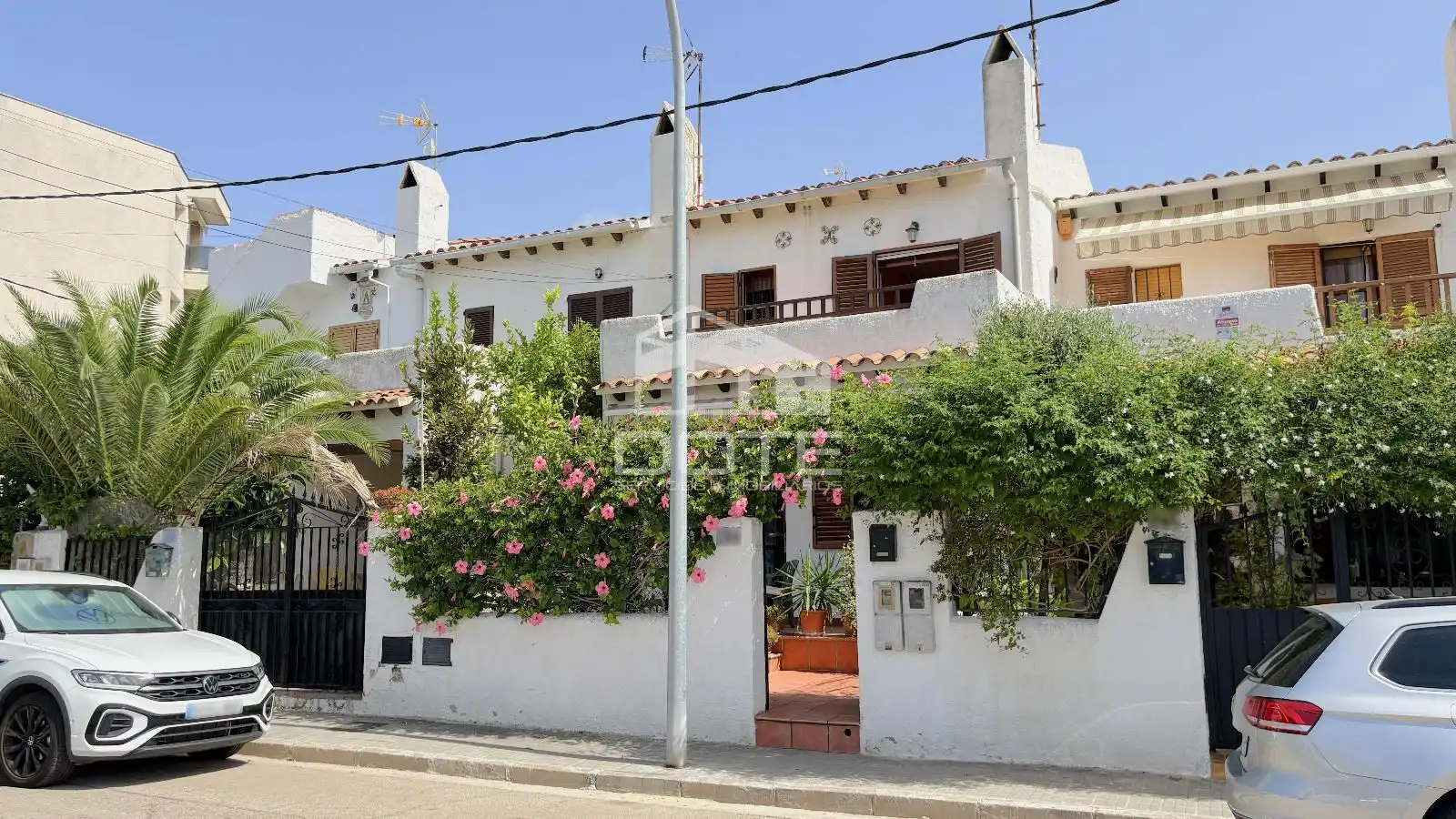 Vista exterior de Casa adosada en venta en Creixell con Aire acondicionado, Calefacción y Terraza