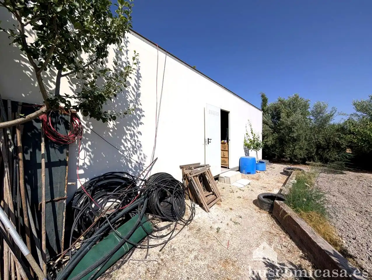 Vista exterior de Finca rústica en venda en Linares amb Aire condicionat, Jardí privat i Terrassa