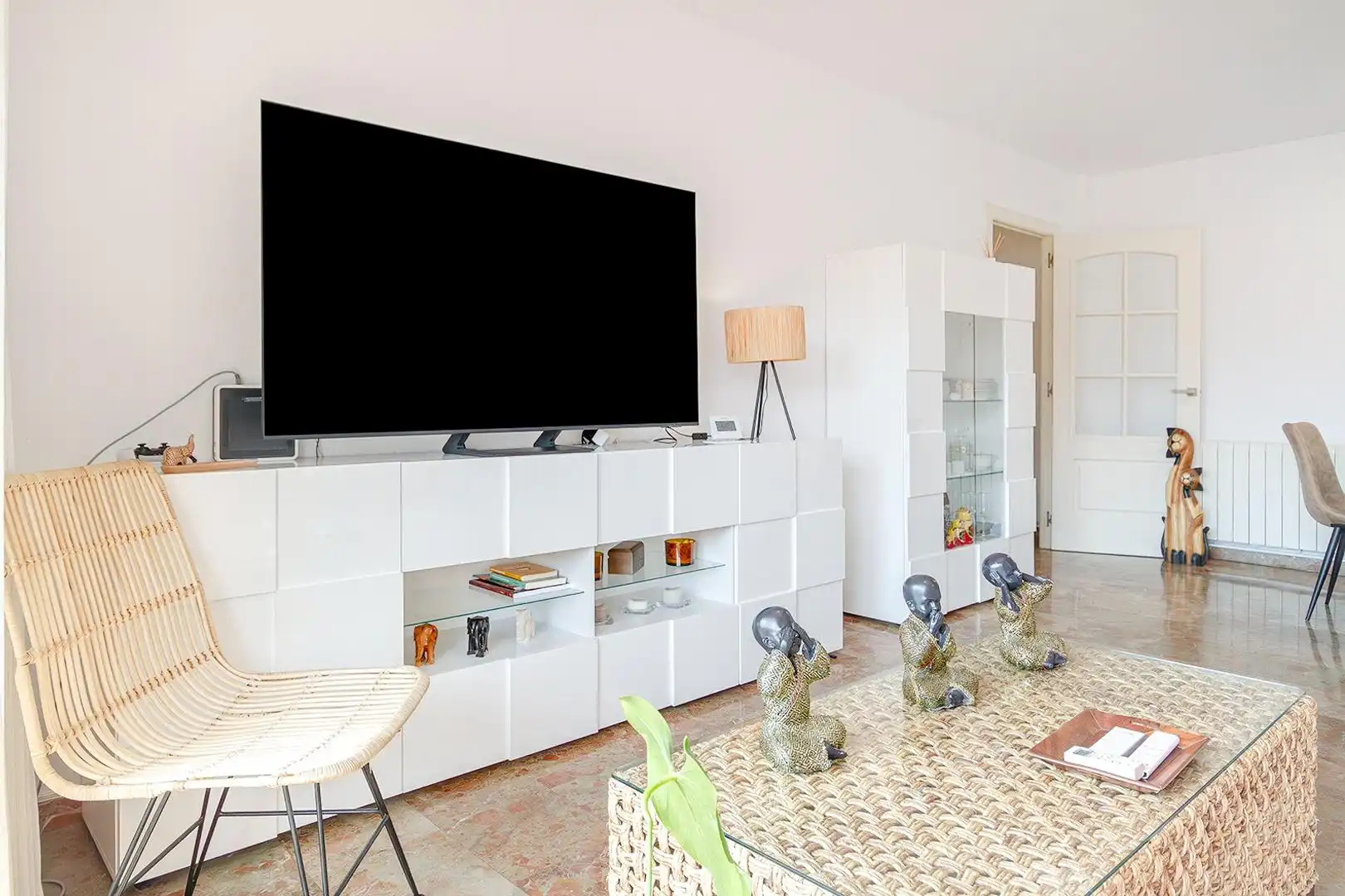 Sala d'estar de Pis en venda en Martorell amb Aire condicionat, Calefacció i Jardí privat