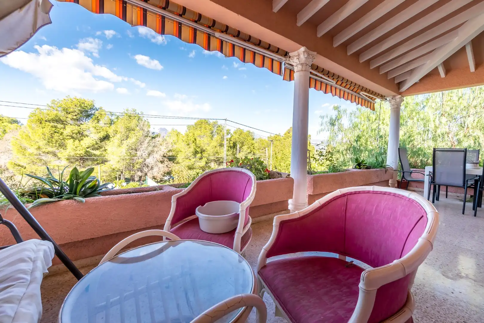 Terrasse von Haus oder Chalet zum Verkauf in L'Alfàs del Pi mit Schwimmbad
