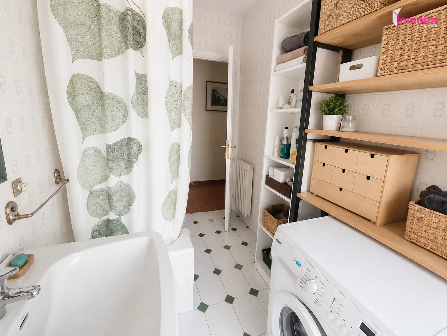 Badezimmer von Wohnung zum Verkauf in Aranda de Duero mit Heizung, Terrasse und Abstellraum