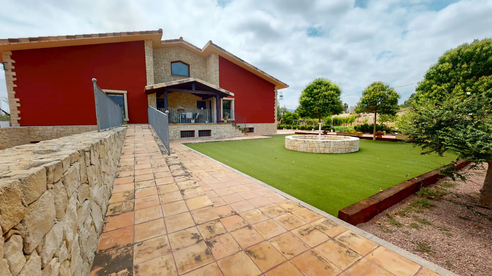 Terraza de Casa o chalet en venta en Monóvar  / Monòver con Aire acondicionado, Calefacción y Jardín privado