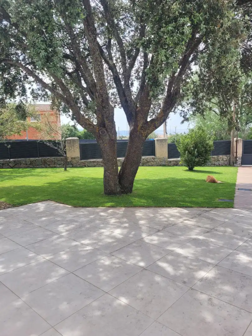 Garden of Houses for sale in Otero de Herreros  with Air Conditioner, Heating and Private garden