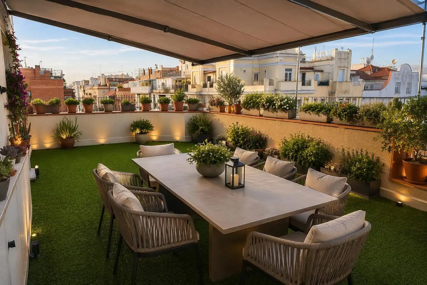 Terraza de Ático en venta en Madrid