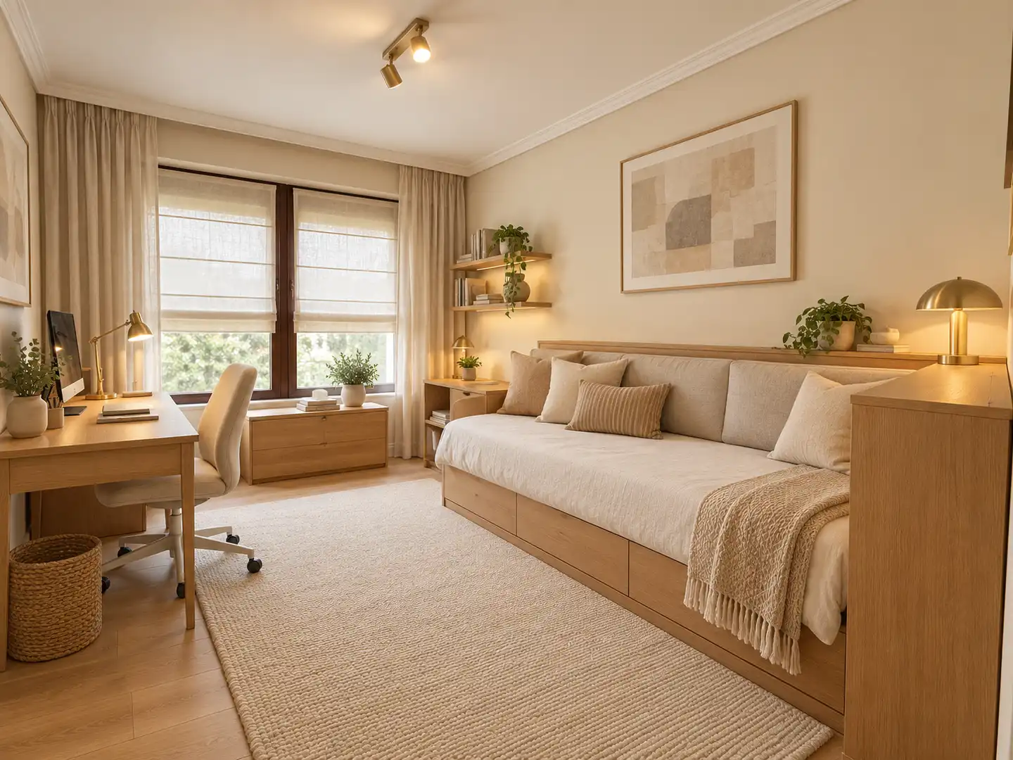 Schlafzimmer von Wohnung zum Verkauf in Neguri 