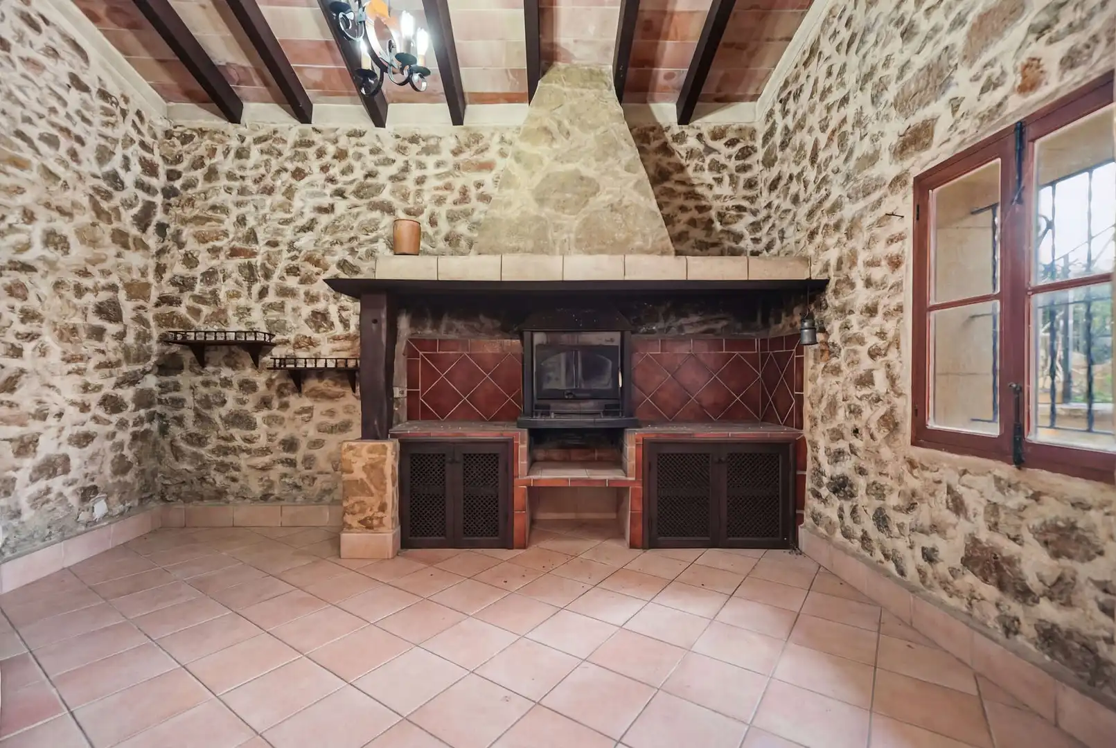 Küche von Country house zum Verkauf in Sant Llorenç des Cardassar mit Terrasse und Möbliert
