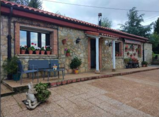 Jardí de Casa adosada en venda en Castrillón