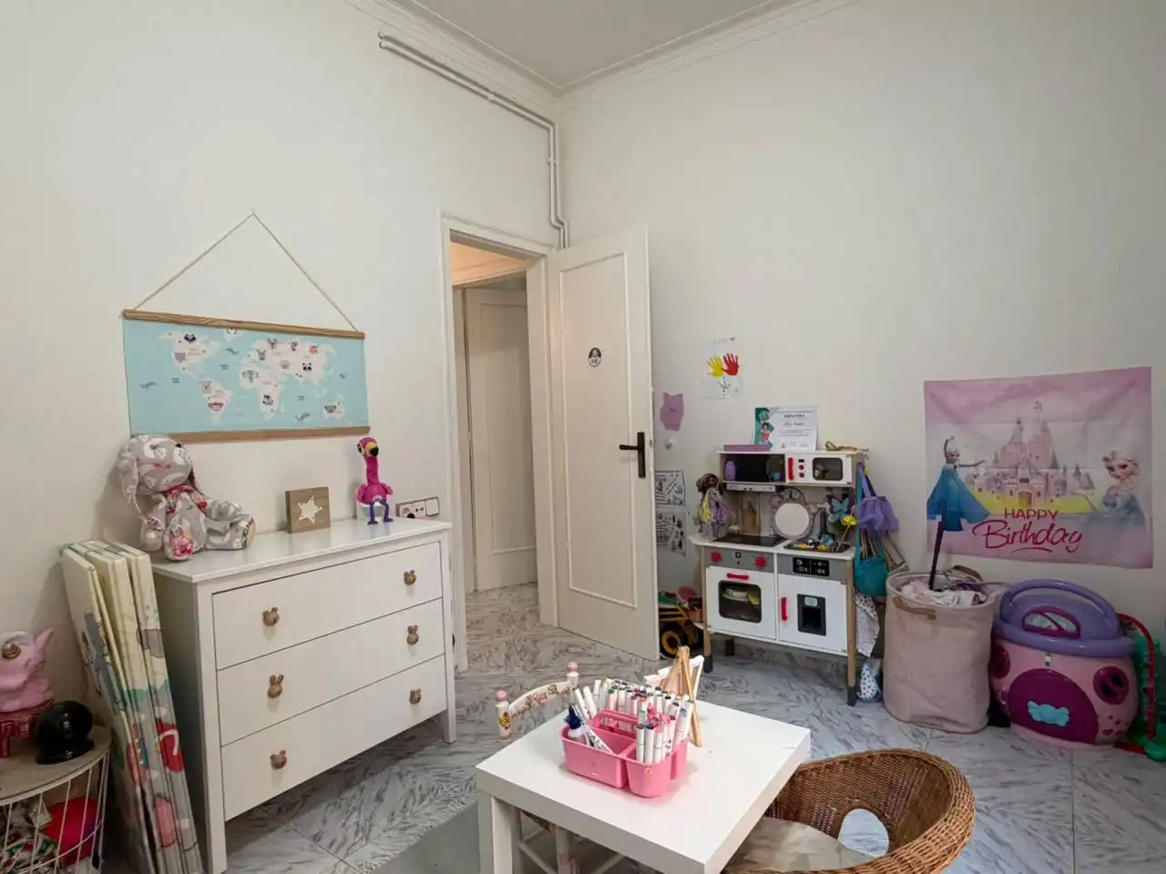 Schlafzimmer von Wohnung zum Verkauf in Terrassa mit Klimaanlage und Heizung
