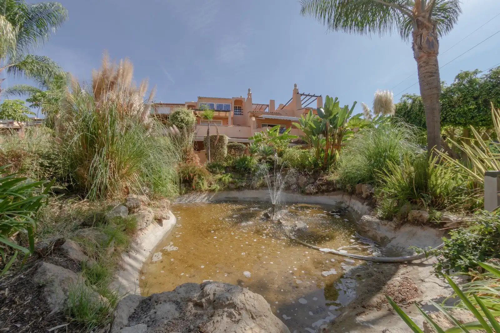 Garden of Detached homes for rent in Marbella  with Air Conditioner, Terrace and Storage room