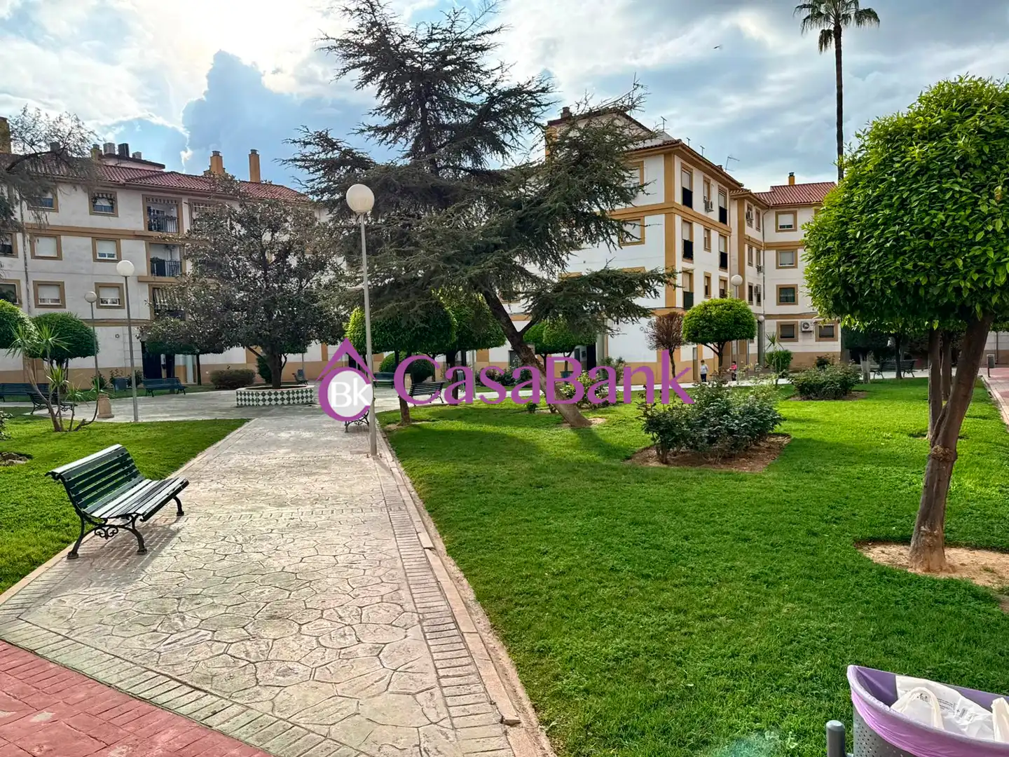 Garden of Flat for sale in Córdoba  with Air Conditioner, Terrace and Storage room