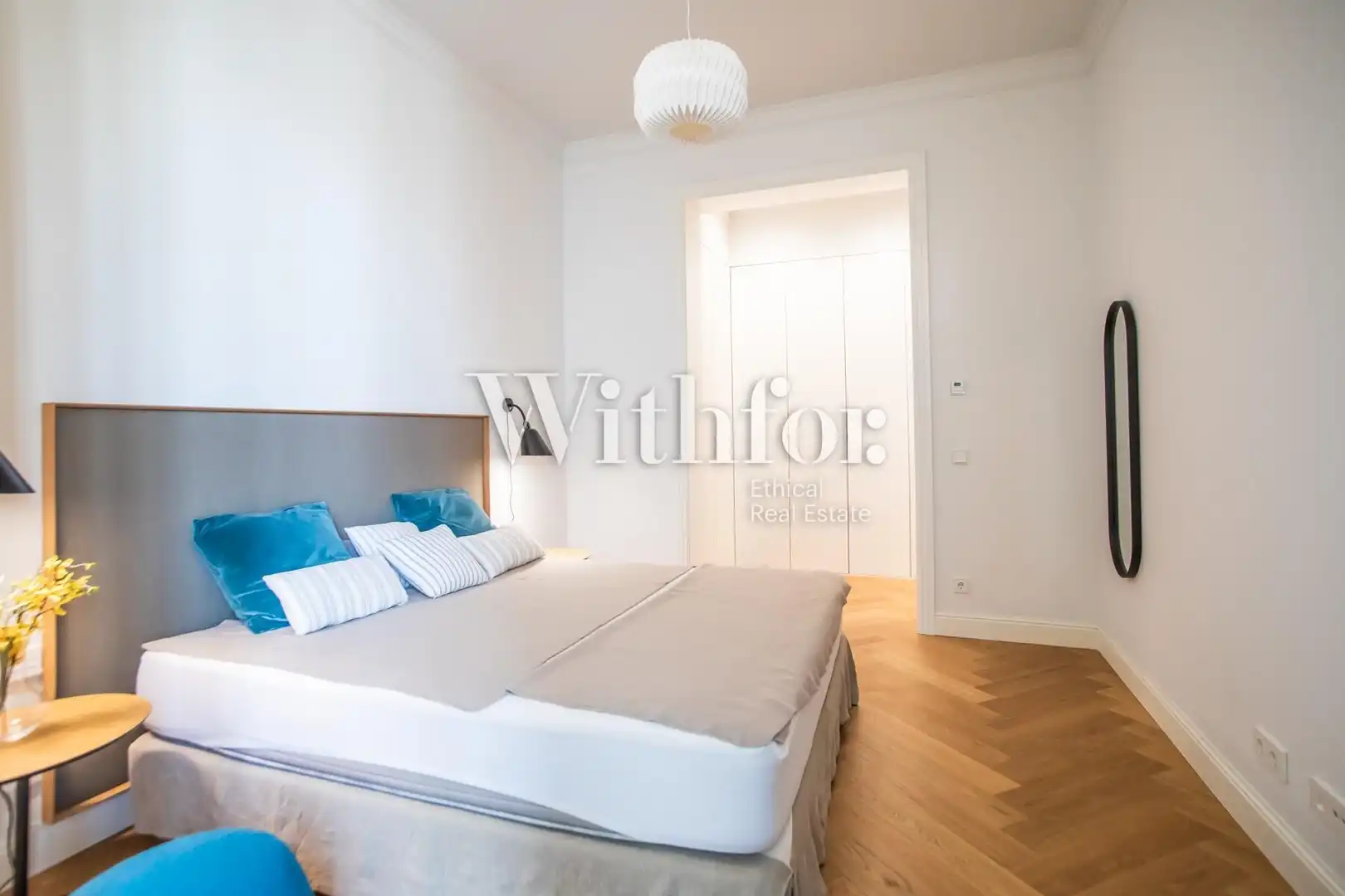 Bedroom of Flat for rent in Barcelona  with Air Conditioner, Heating and Terrace