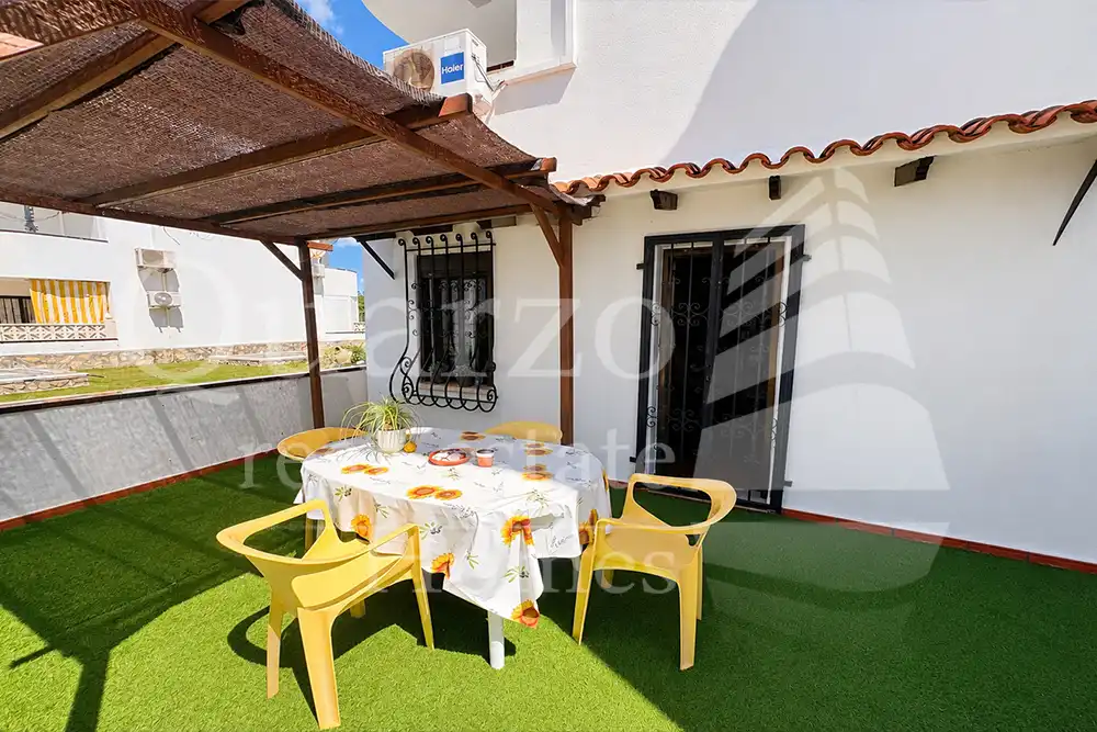 Terraza de Apartamento en venta en Dénia con Calefacción, Jardín privado y Amueblado